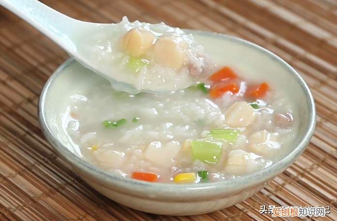 干贝粥的简单做法