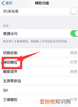 苹果悬浮按钮在哪设置