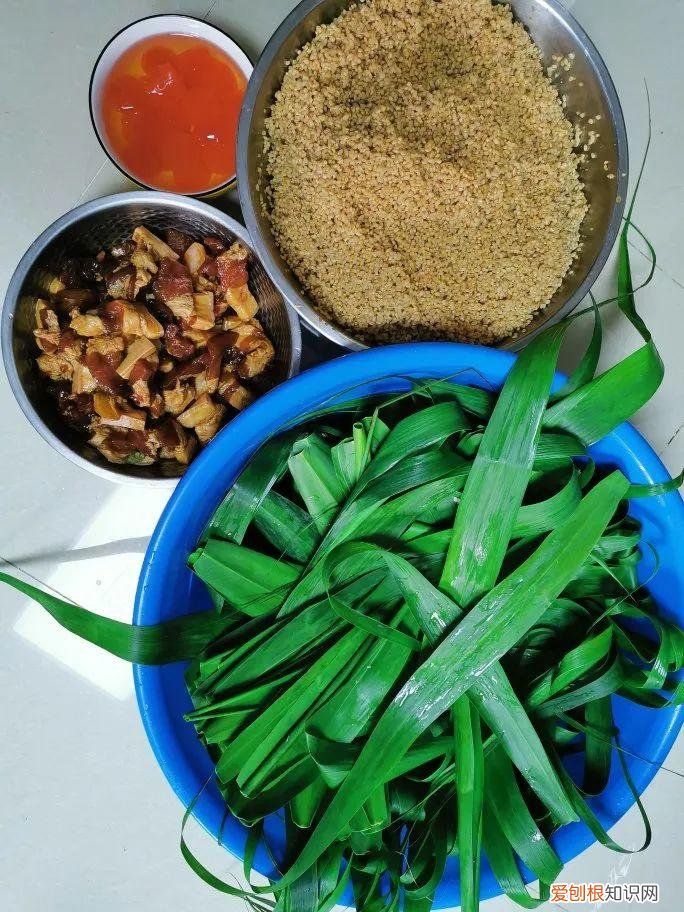 咸肉粽子的做法和配料窍门