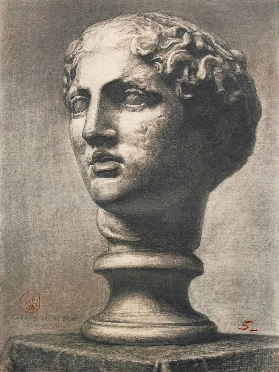 石膏像素描人物及名字