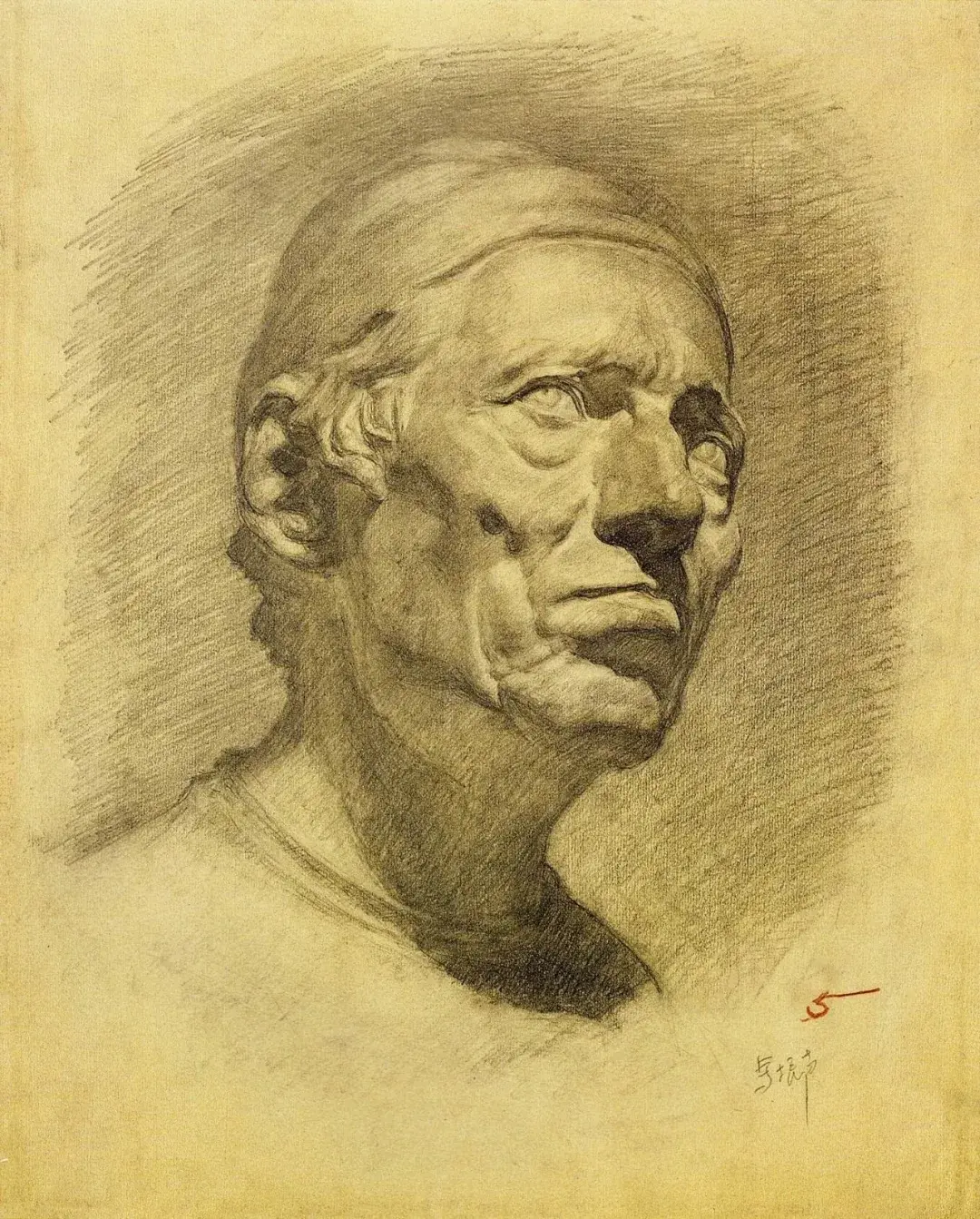 石膏像素描人物及名字