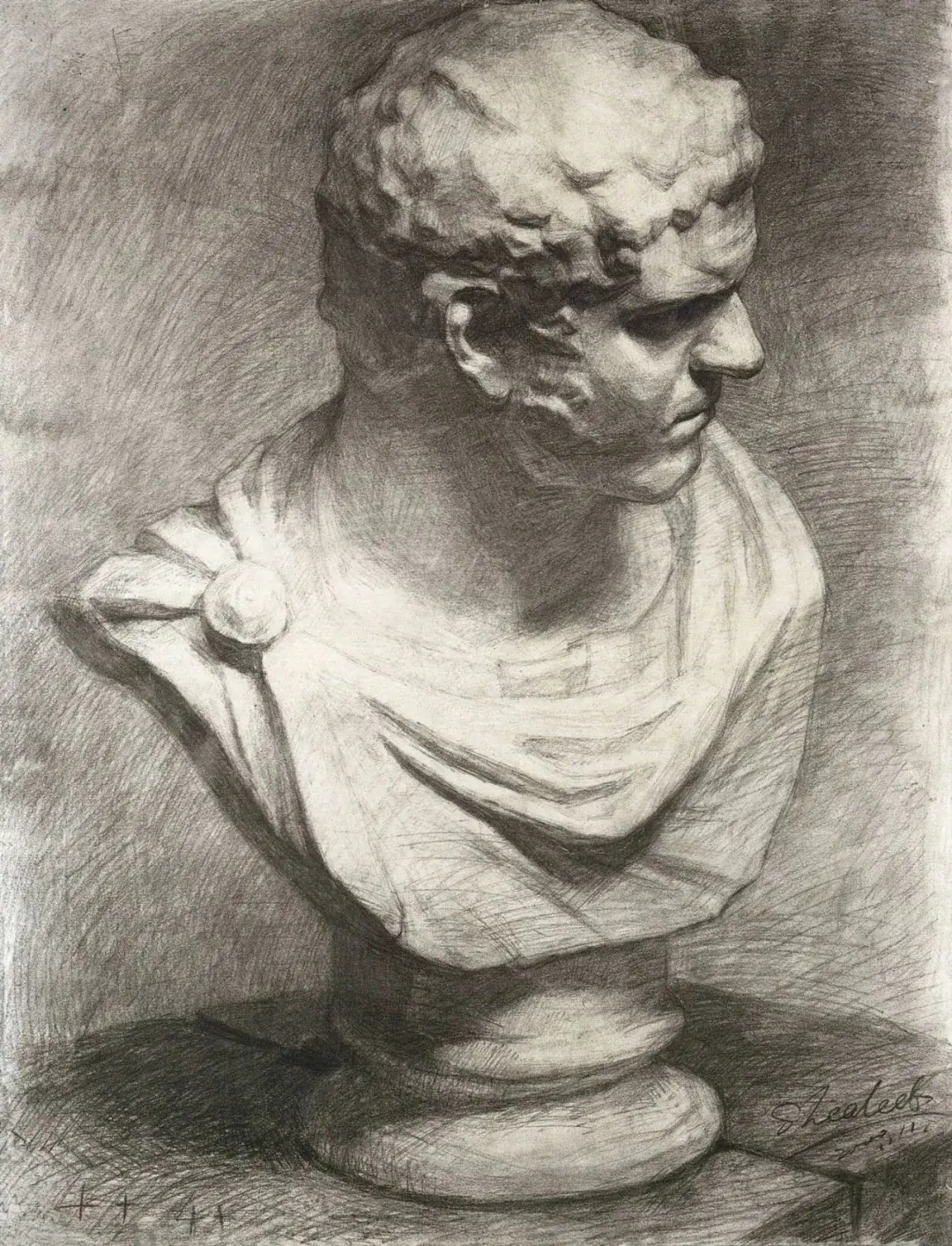 石膏像素描人物及名字