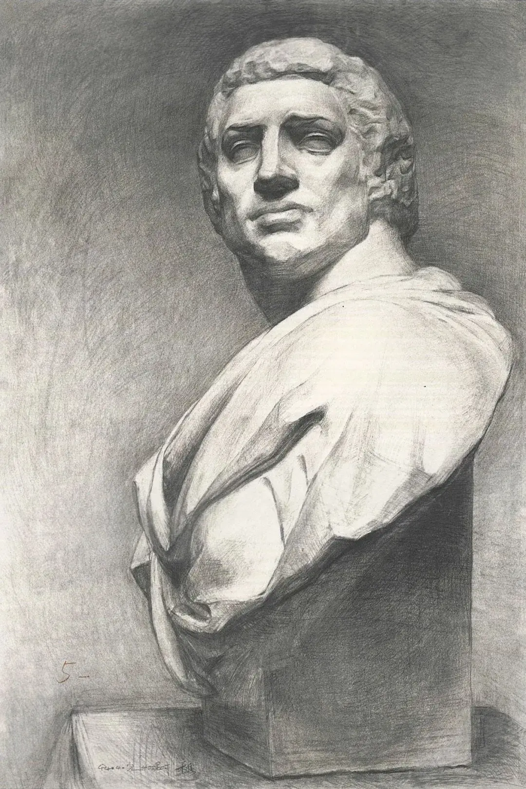 石膏像素描人物及名字