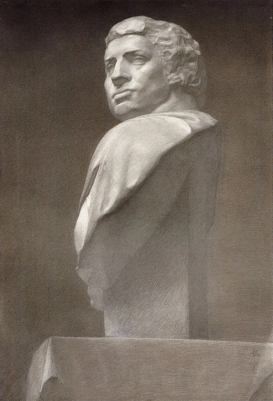 石膏像素描人物及名字