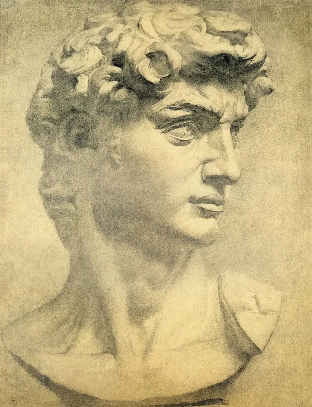 石膏像素描人物及名字