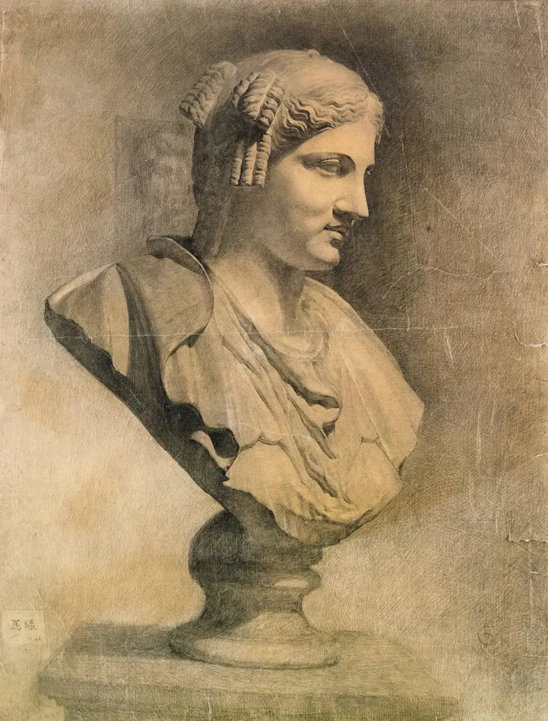 石膏像素描人物及名字