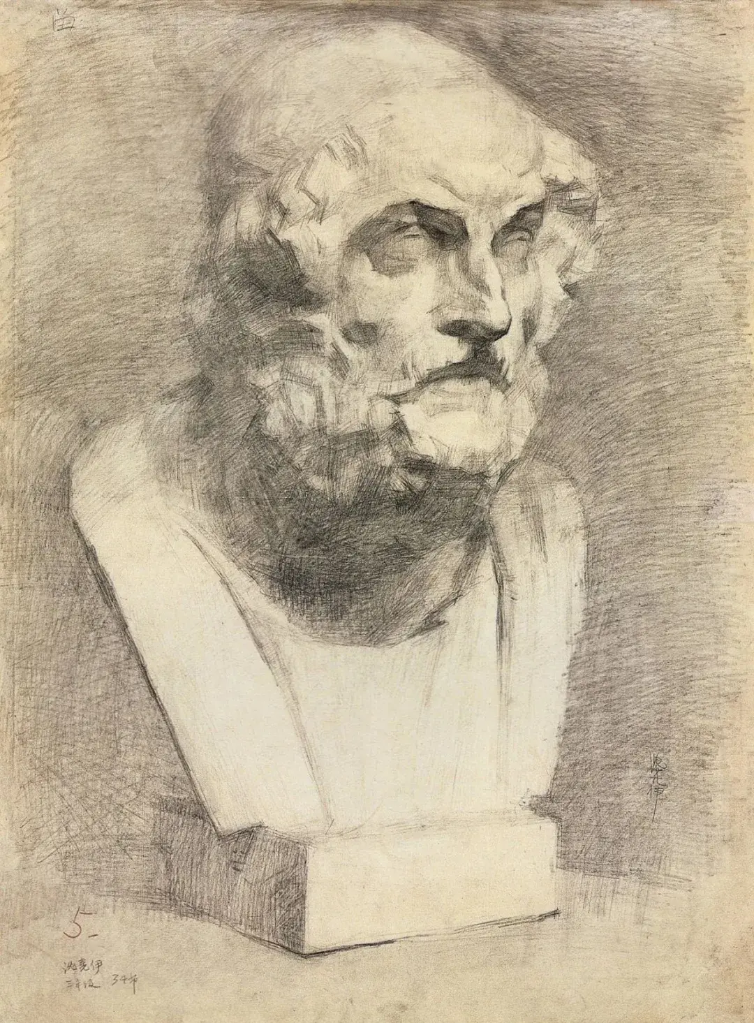 石膏像素描人物及名字