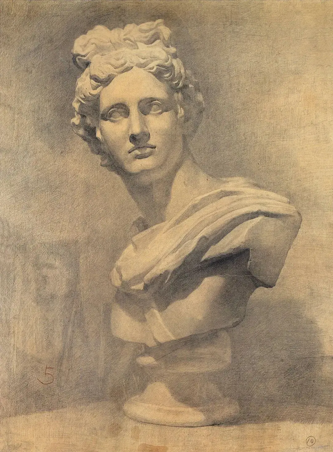 石膏像素描人物及名字