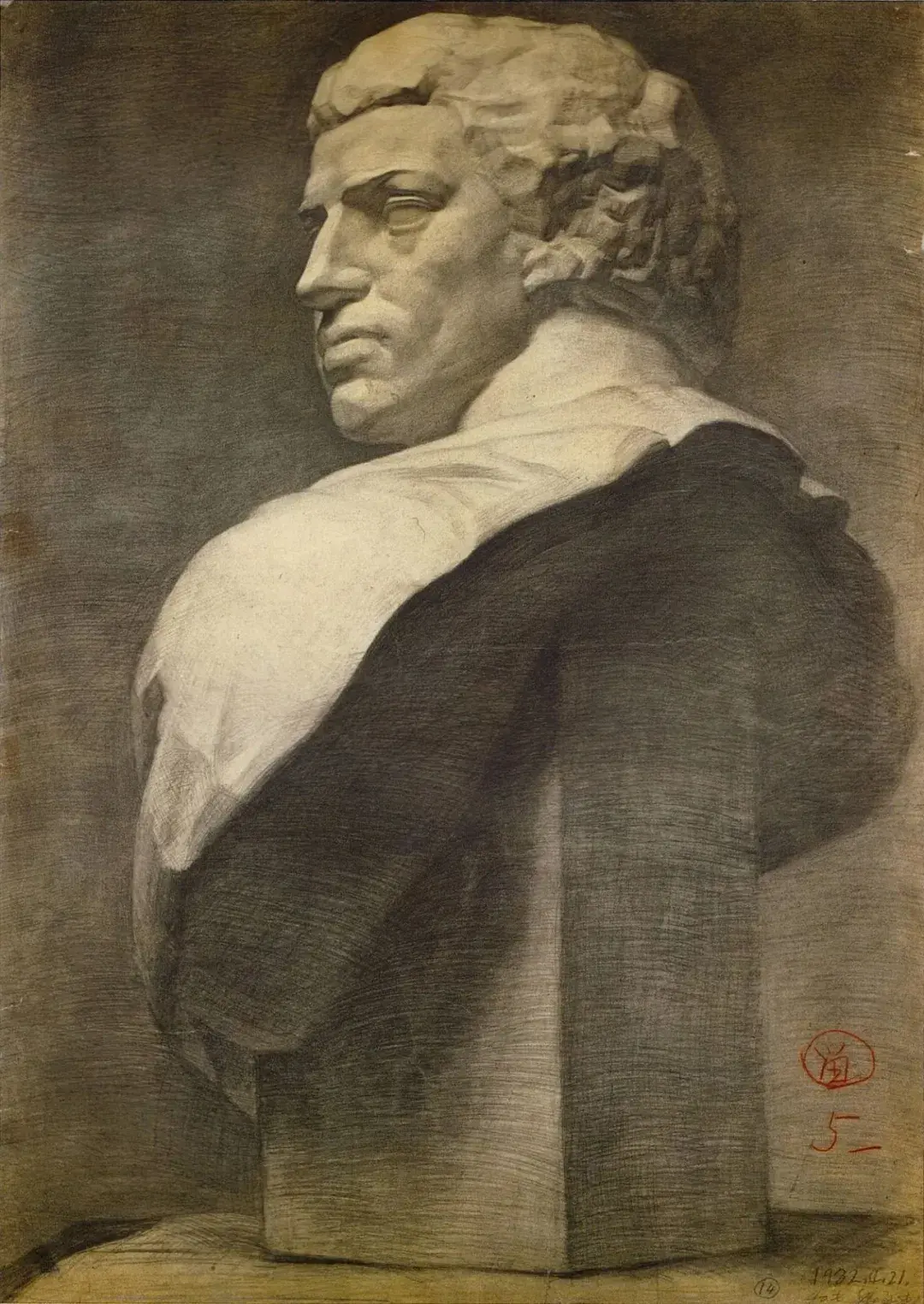 石膏像素描人物及名字