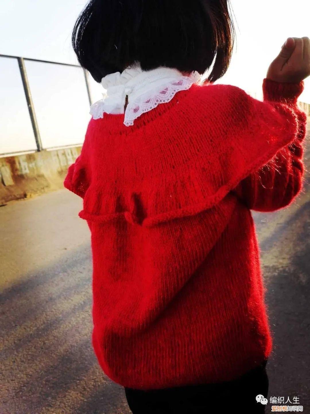 编织女孩毛衣新款花样