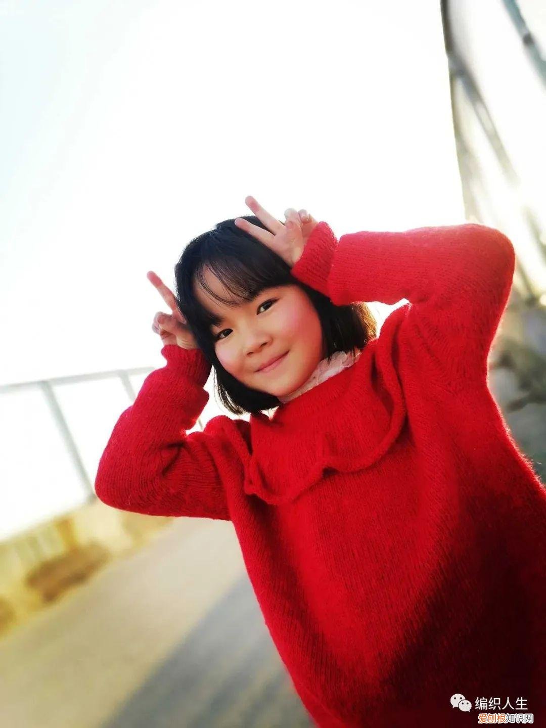 编织女孩毛衣新款花样