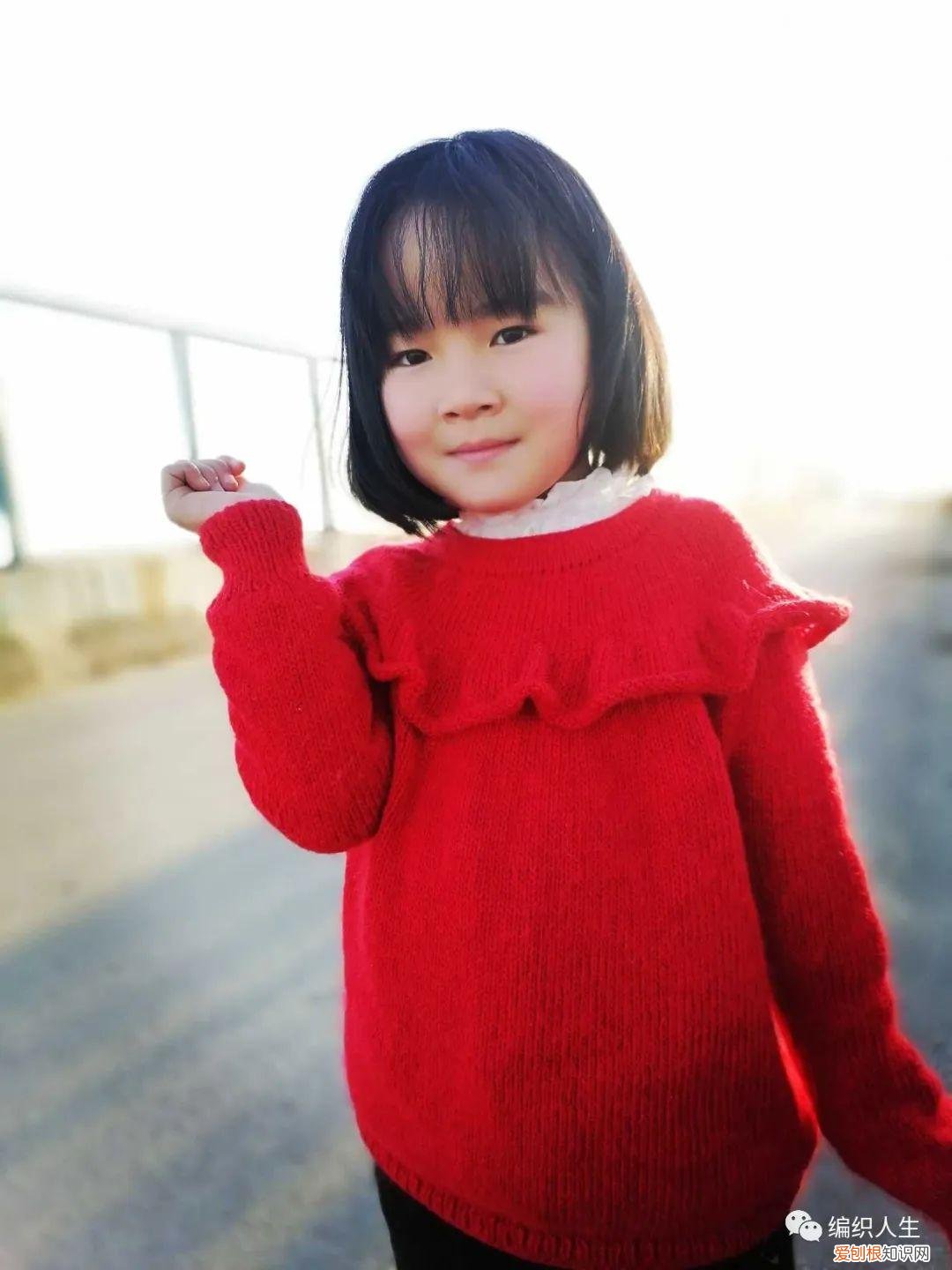 编织女孩毛衣新款花样