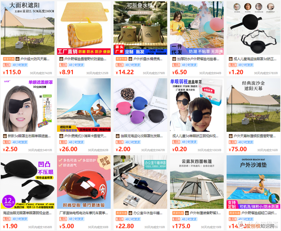 户外用品店都卖什么