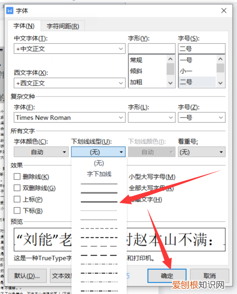 word如何在文字上下加横线
