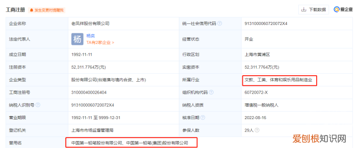我们从小就在用中华铅笔居然是老凤祥旗下品牌