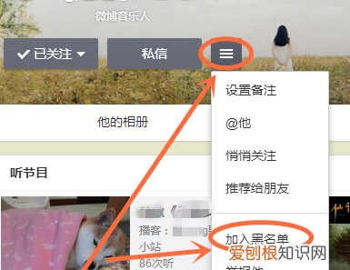 新浪微博如何把人拉黑,新浪微博怎么把对方拉入黑名单里