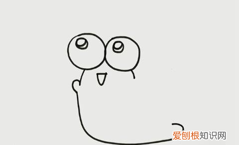 画蜗牛最简单的画法,蜗牛怎么画简单又好看