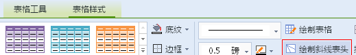 WPS文档内双行表头如何制作,wps文字绘制表格橡皮擦在哪里