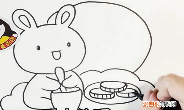 玉兔怎么画，简笔玉兔怎么画视频