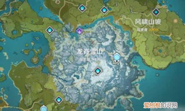 原神龙脊雪山地图怎么开，原神雪山七天神像怎么开