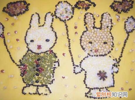 豆贴画制作方法简单