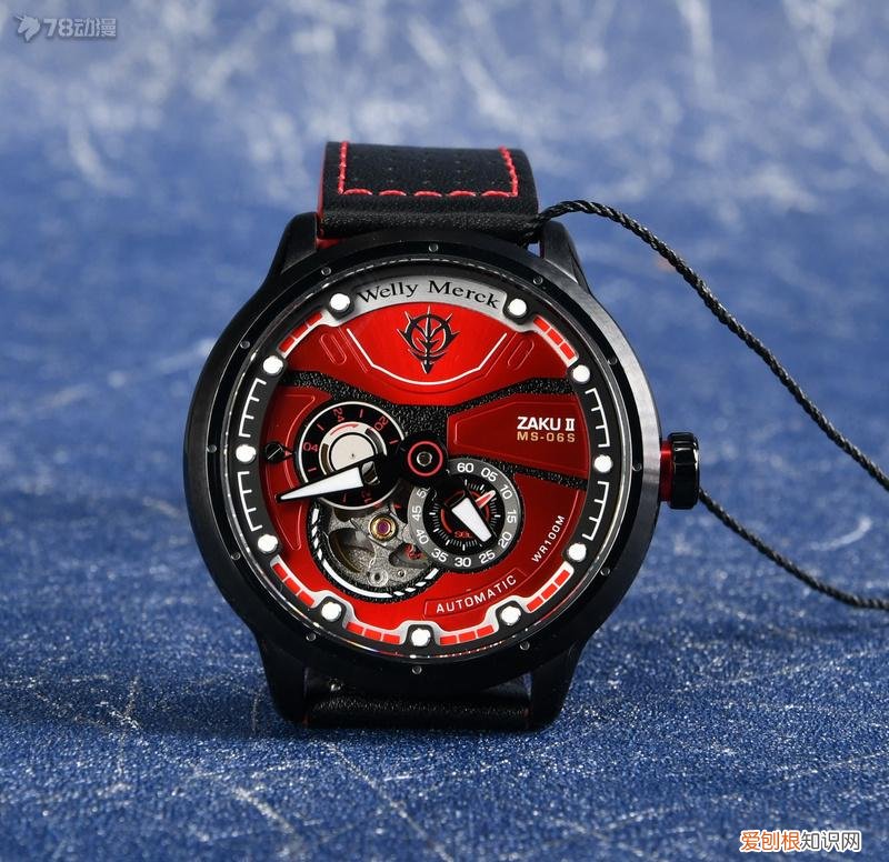威利默克X高达联名款机械腕表评测(科幻机甲动漫的爱好者首选腕表）