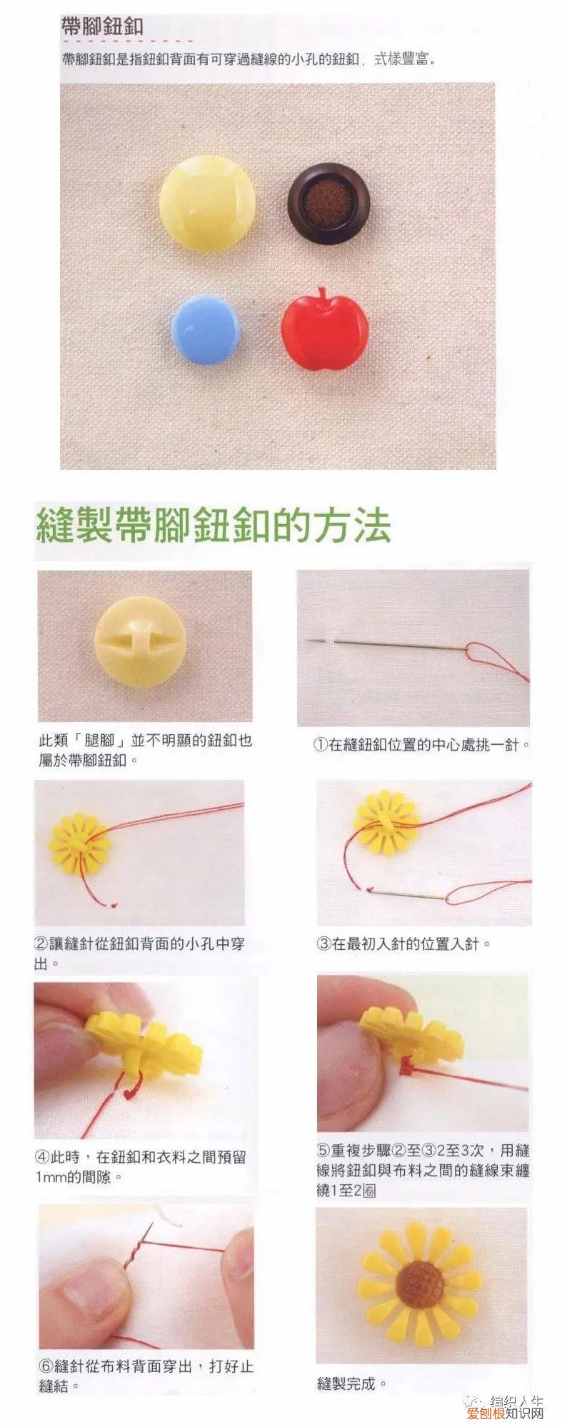 怎么缝扣子不容易掉