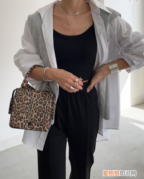 散发野性味道的豹纹包包