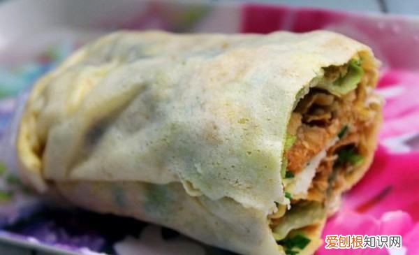 山东卷饼的做法,煎饼卷大葱的做法,样子,味道