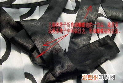 衬衫如何打蝴蝶结，衬衣领口只有一根带子上面有一个扣眼怎么用