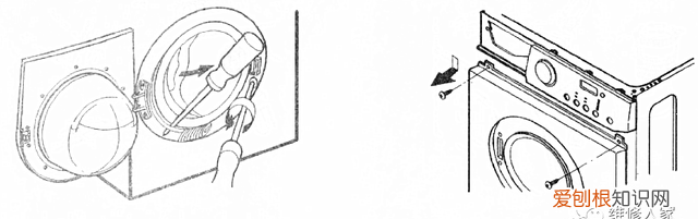 滚筒洗衣机的结构组成及拆装方法