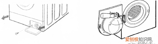 滚筒洗衣机的结构组成及拆装方法