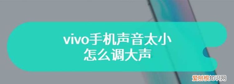 vivo手机声音小该怎么办,vivo手机视频声音太小怎么办