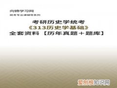 313历史学基础