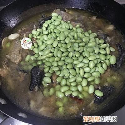 毛豆烧鸡