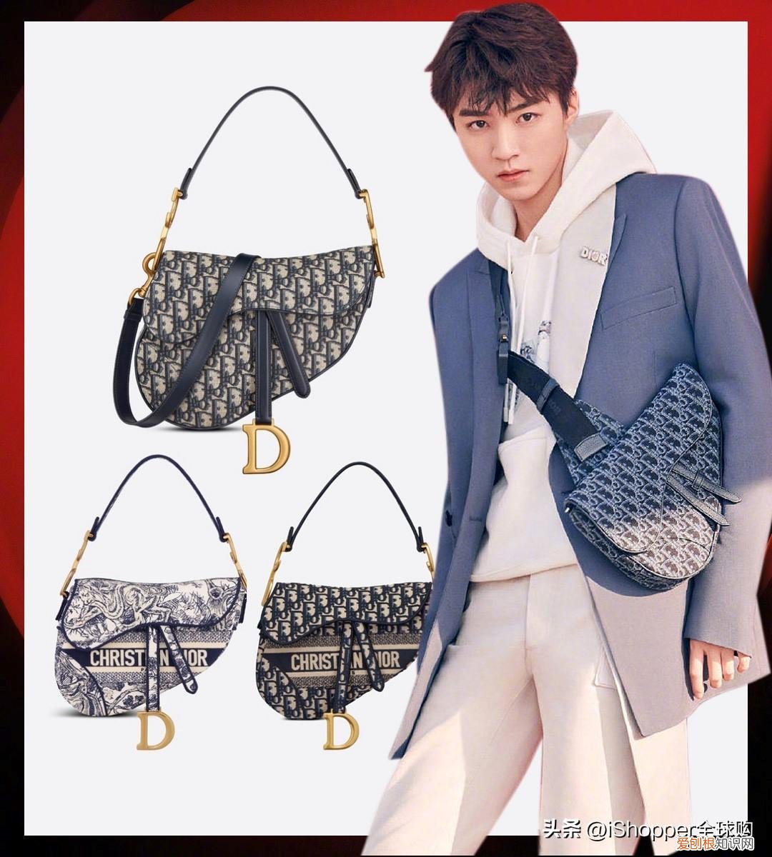 出街必备！迪奥经典款包包