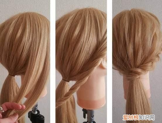 四股头发编辫方法，编四股辫子的方法视频