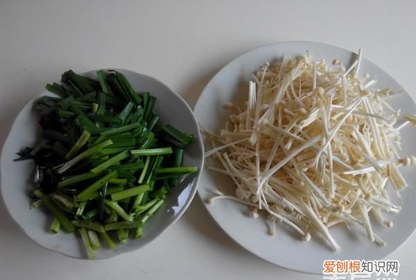 金针菇炒韭菜家常做法,韭菜金针菇怎么炒好吃