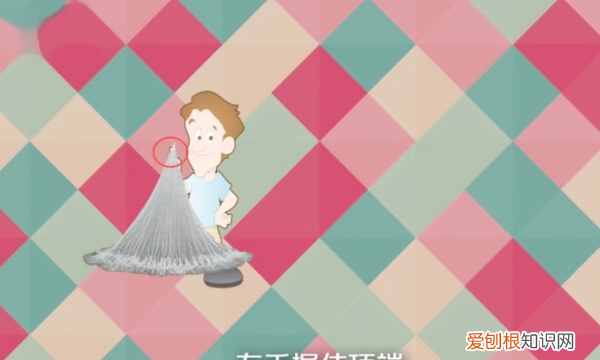 如何撒渔网，初学者手抛网教程图解视频