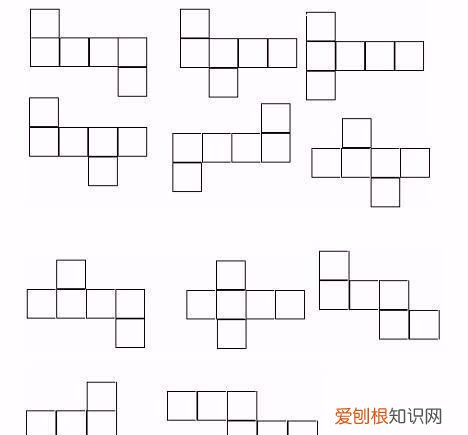 长方体展开图有几种，长方体展开图有多少种