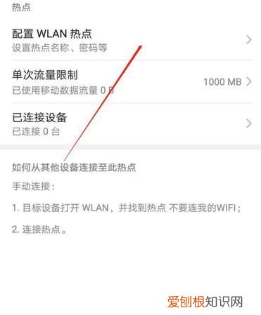 苹果怎么设置热点名称
