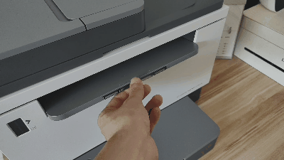 惠普多功能黑白激光打印机搬回家