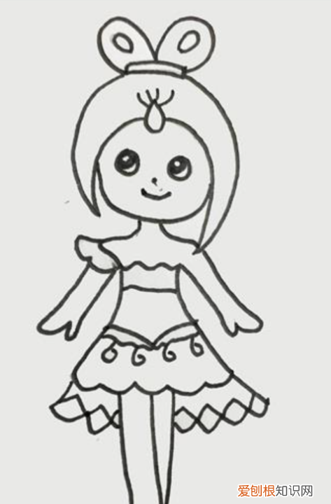 叶罗丽希娜仙子怎么画