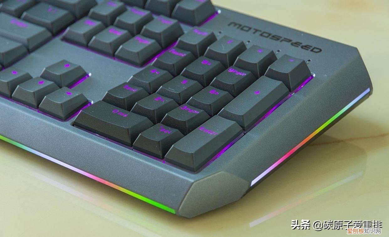 MOTOSPEED摩豹CK80机械键盘体验