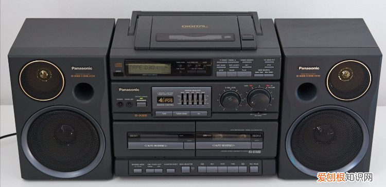 80年代松下立体声音响 4波段广播接收器 录音机 CD机