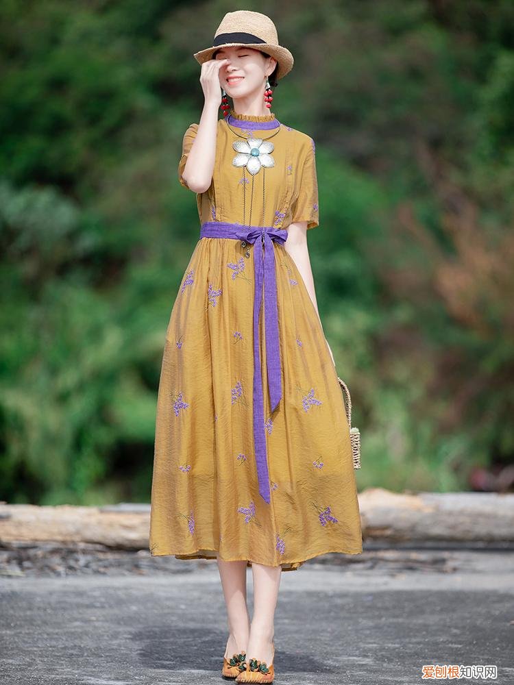 中年女人必买的真丝连衣裙