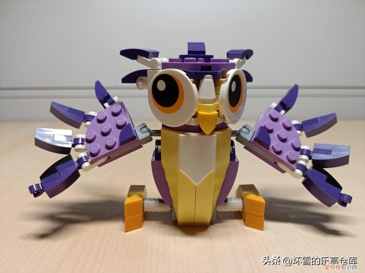 神奇森林的动物 一盒乐高三种体验