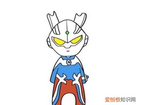 赛罗奥特曼怎么画,怎么画赛罗奥特曼