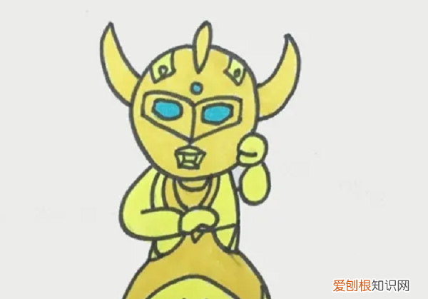 赛罗奥特曼怎么画,怎么画赛罗奥特曼