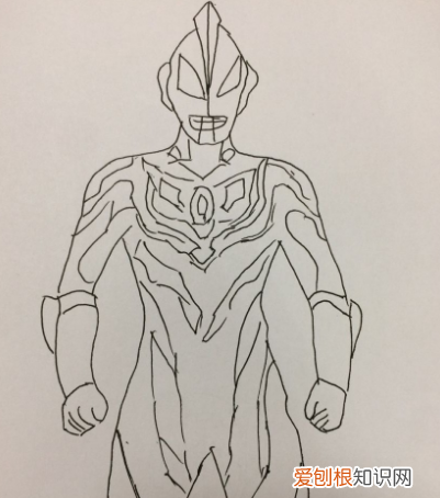赛罗奥特曼怎么画,怎么画赛罗奥特曼